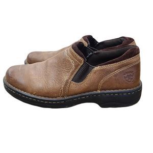 Ariat Shoes | Ariat Leather Loafers Sz 7 | Color: Brown | Size: 7 | Beautifuluplus's Closet